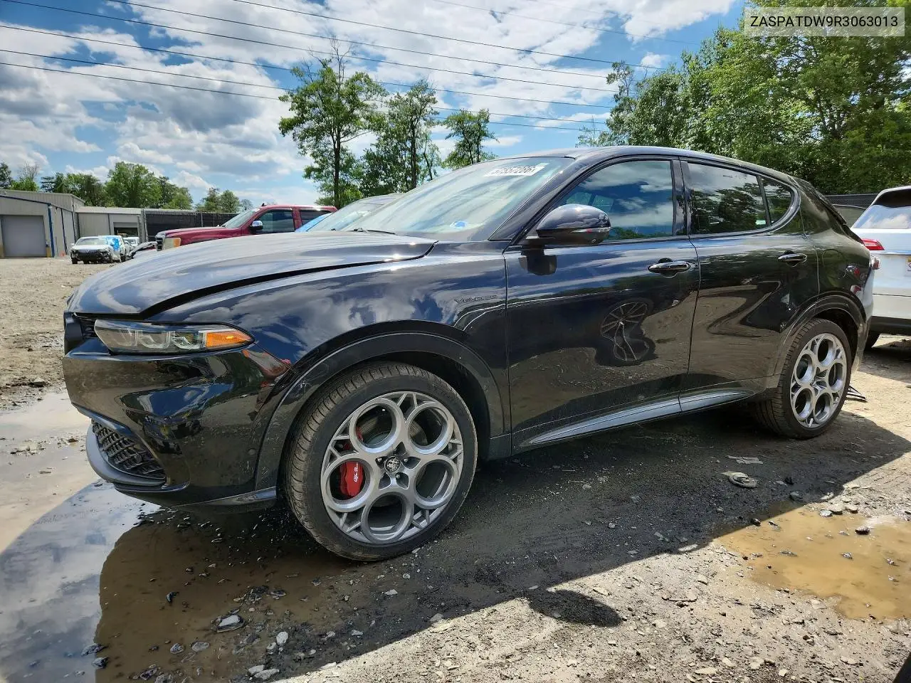 2024 Alfa Romeo Tonale Veloce VIN: ZASPATDW9R3063013 Lot: 57557286
