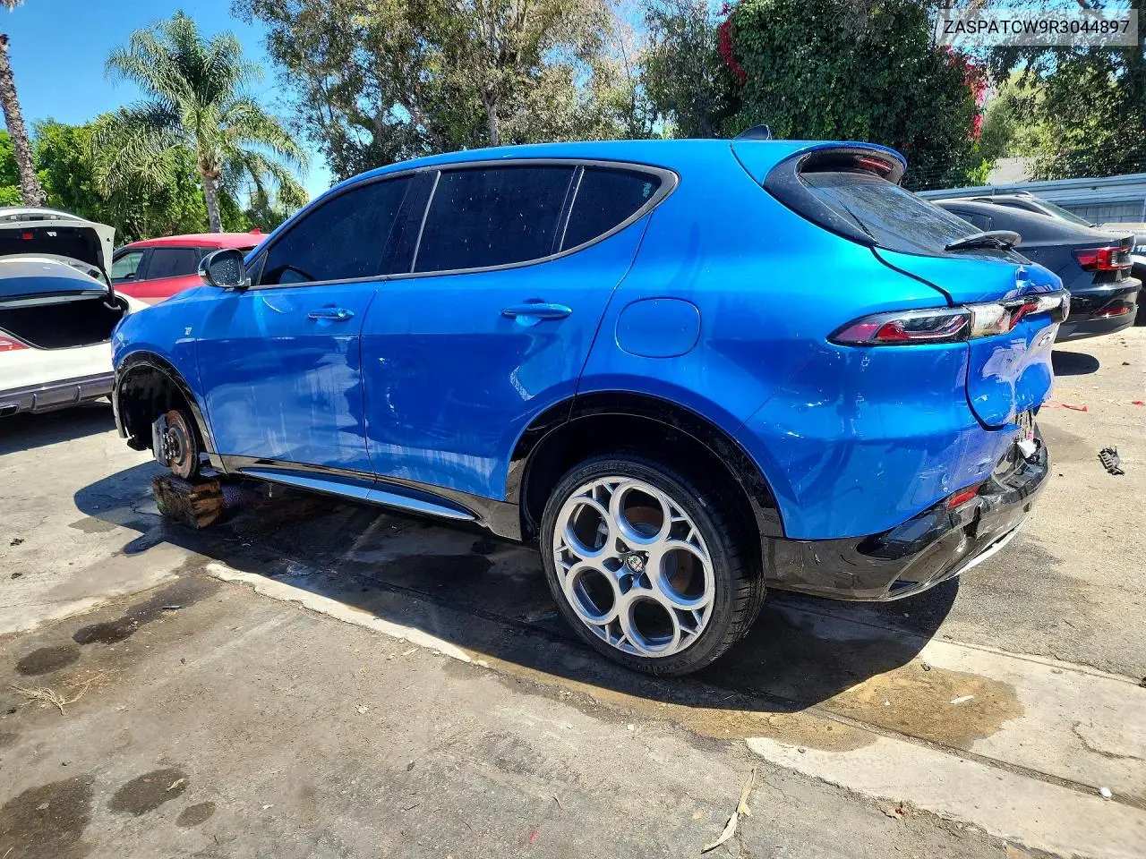 2024 Alfa Romeo Tonale Ti VIN: ZASPATCW9R3044897 Lot: 58557696