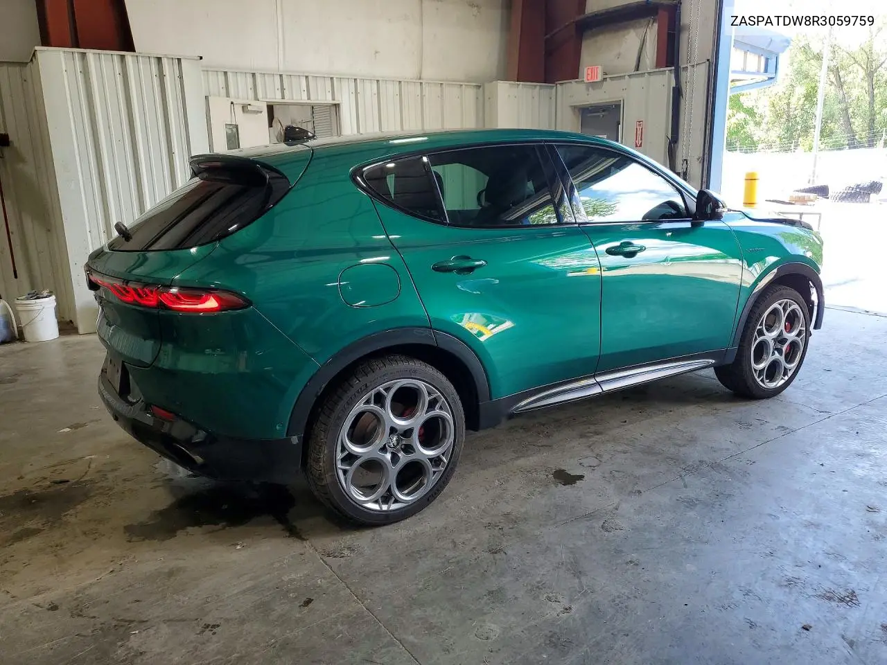2024 Alfa Romeo Tonale Veloce VIN: ZASPATDW8R3059759 Lot: 58807486