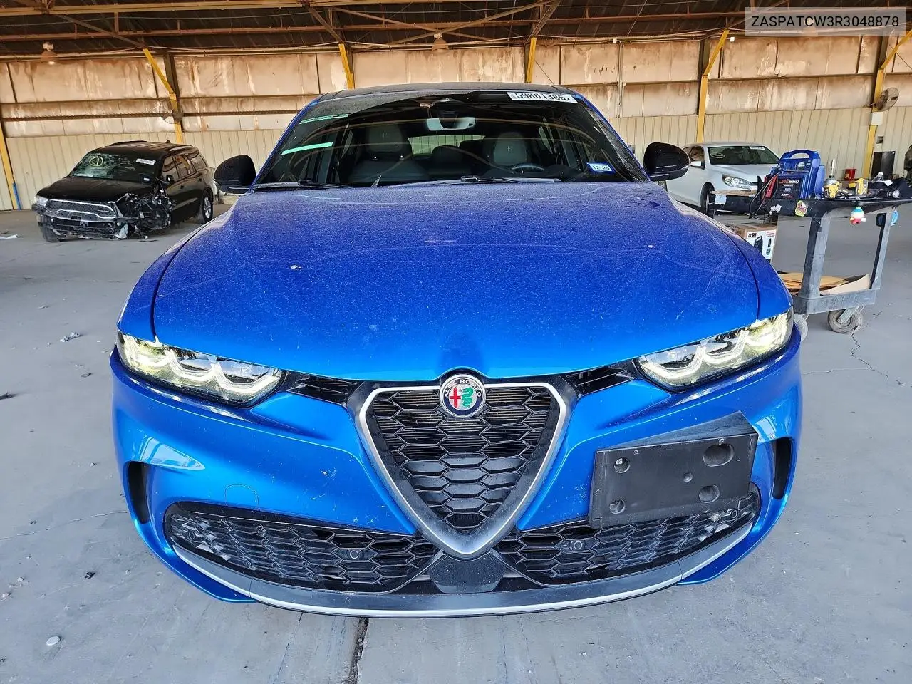 2024 Alfa Romeo Tonale Ti VIN: ZASPATCW3R3048878 Lot: 59801386