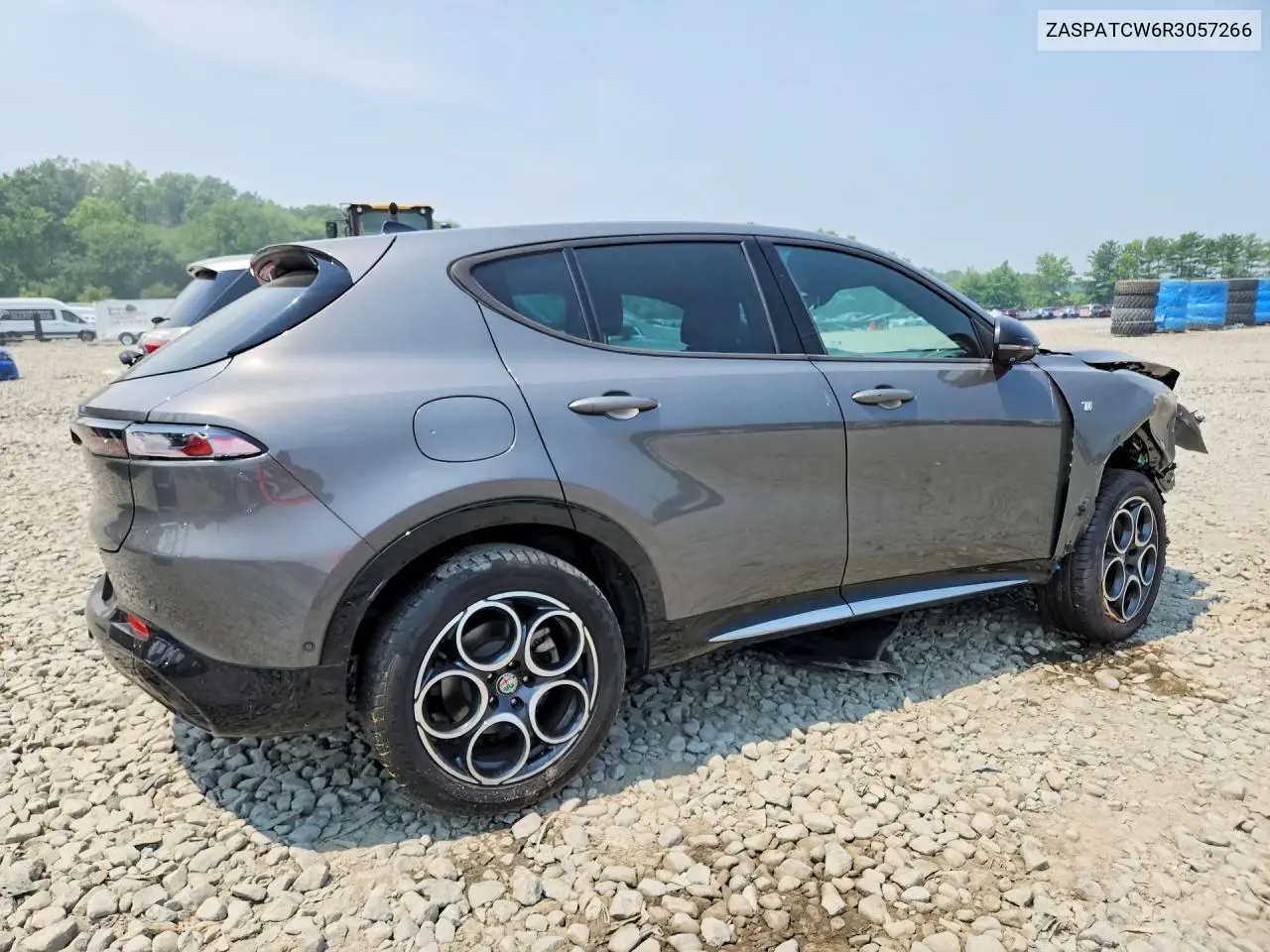 2024 Alfa Romeo Tonale Ti VIN: ZASPATCW6R3057266 Lot: 61071356
