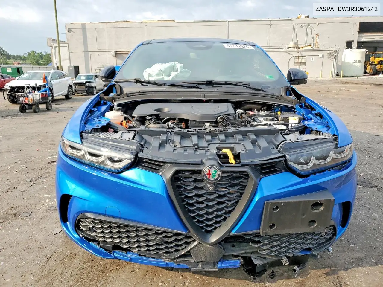 2024 Alfa Romeo Tonale Veloce VIN: ZASPATDW3R3061242 Lot: 61337026