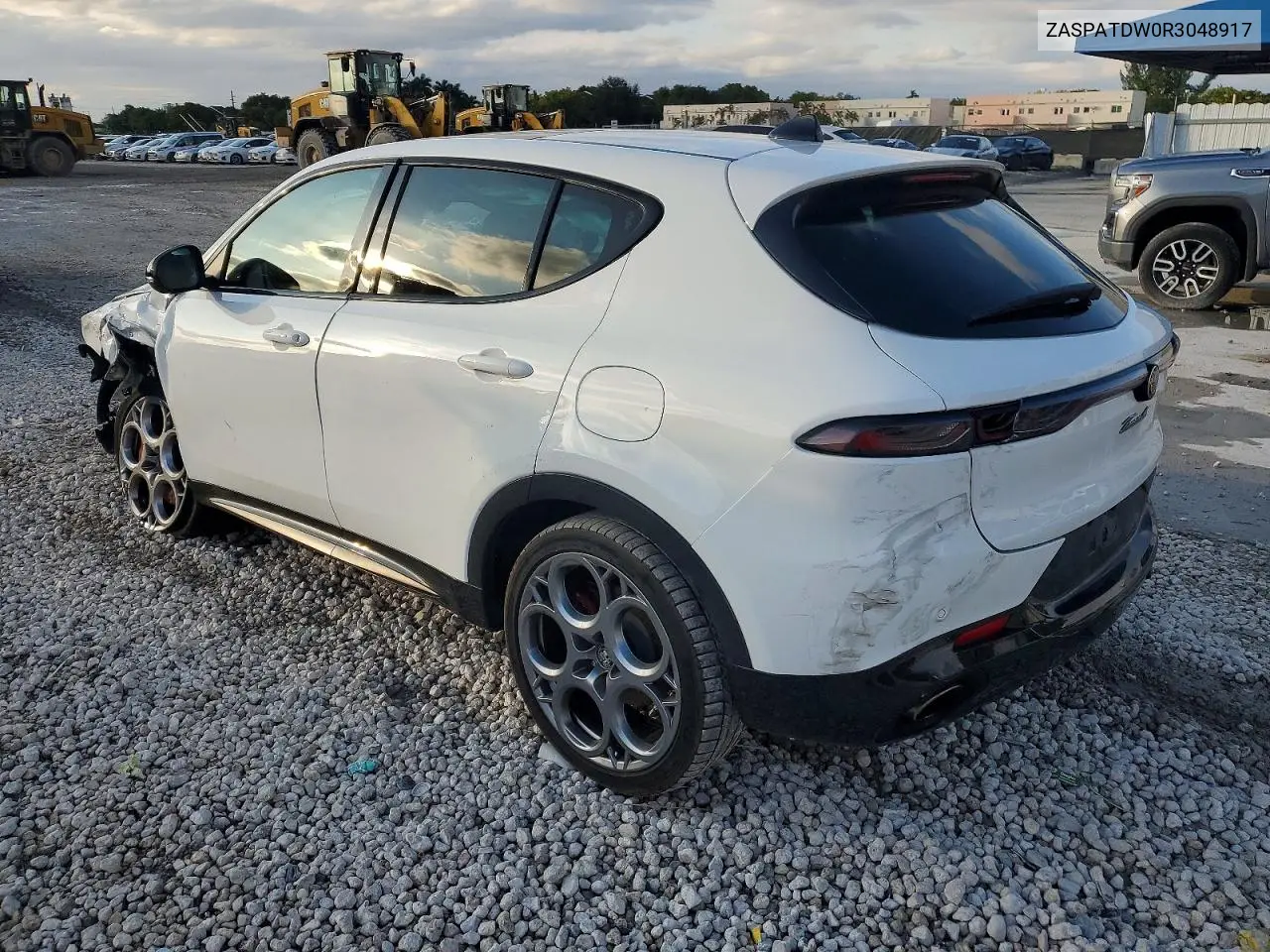 2024 Alfa Romeo Tonale Veloce VIN: ZASPATDW0R3048917 Lot: 73072595