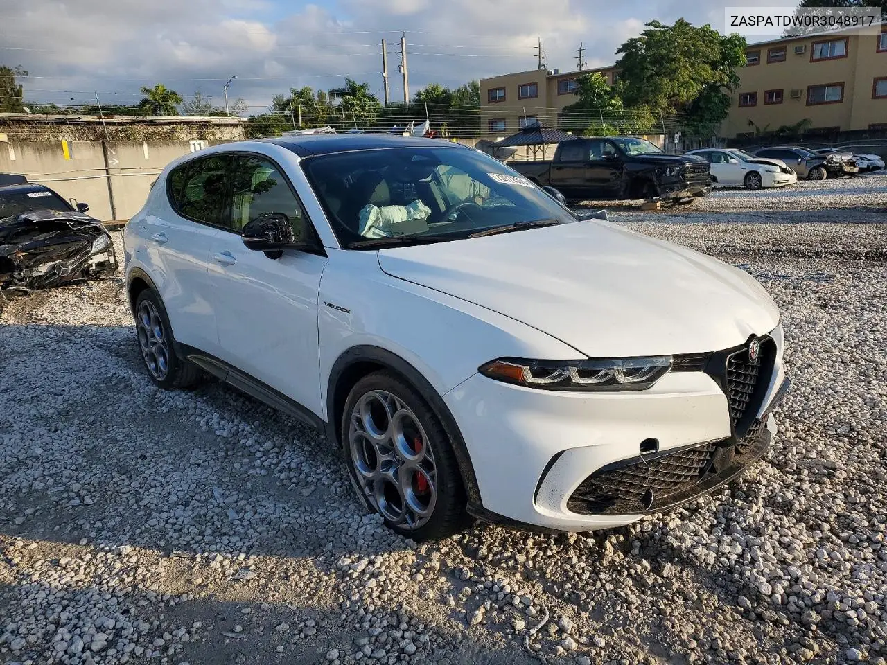 2024 Alfa Romeo Tonale Veloce VIN: ZASPATDW0R3048917 Lot: 73072595