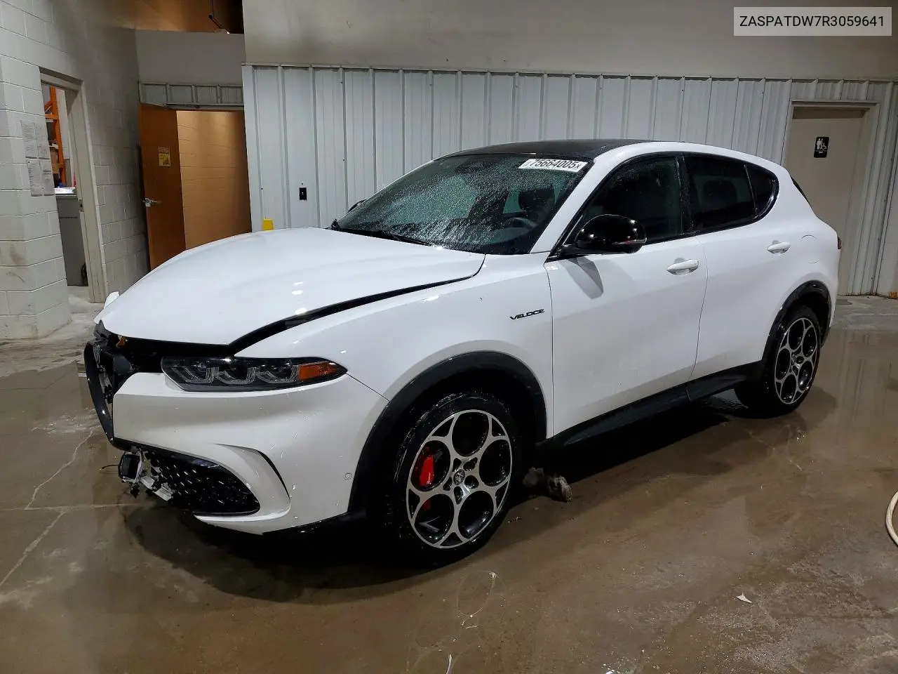 2024 Alfa Romeo Tonale Veloce VIN: ZASPATDW7R3059641 Lot: 75664005