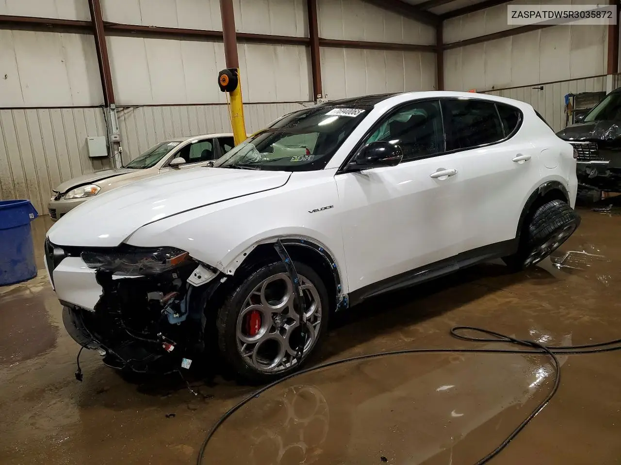2024 Alfa Romeo Tonale Veloce VIN: ZASPATDW5R3035872 Lot: 76940065