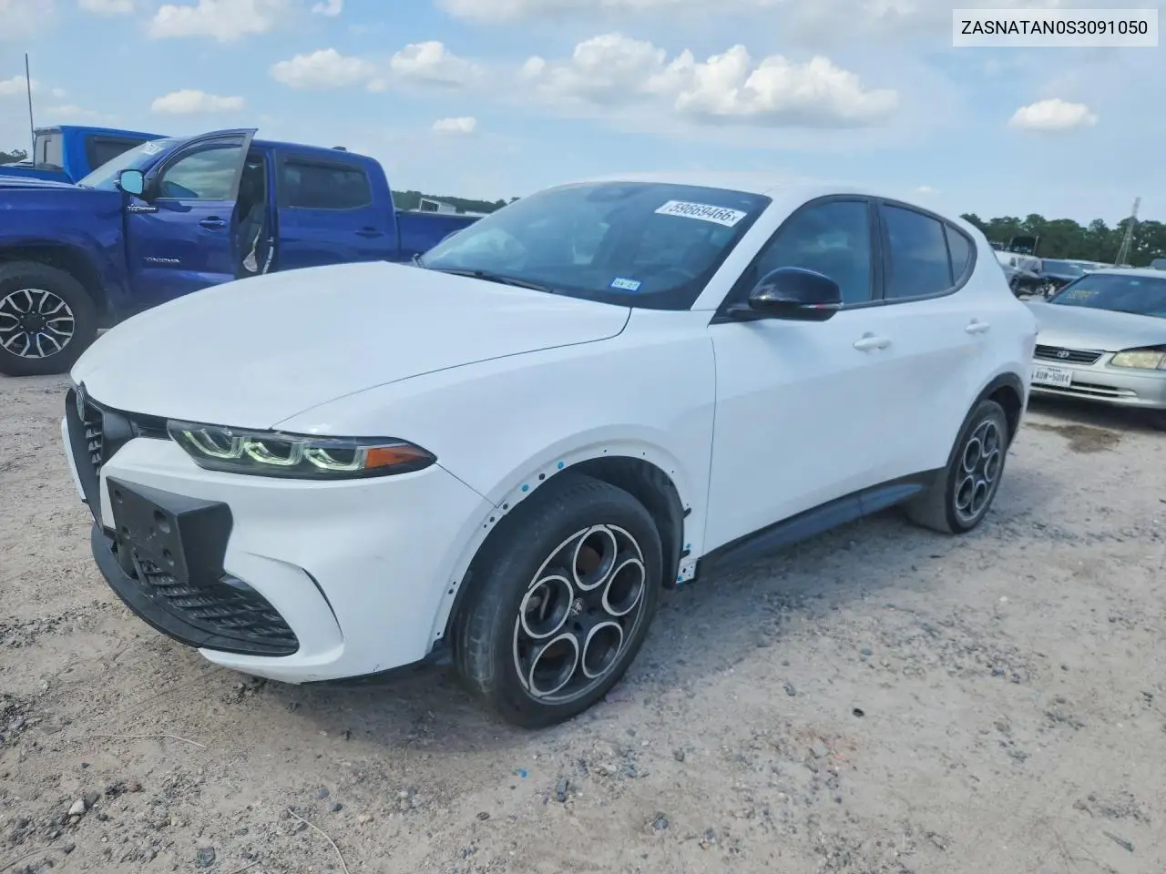 2025 Alfa Romeo Tonale Base VIN: ZASNATAN0S3091050 Lot: 59669466