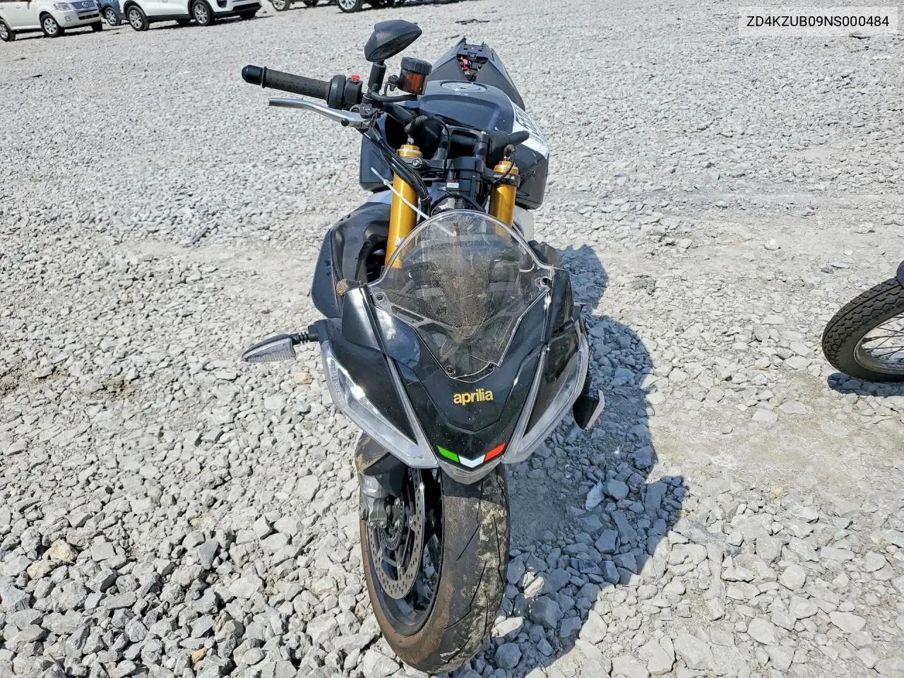 2022 Aprilia Tuono V4 1100 Factory VIN: ZD4KZUB09NS000484 Lot: 55508716