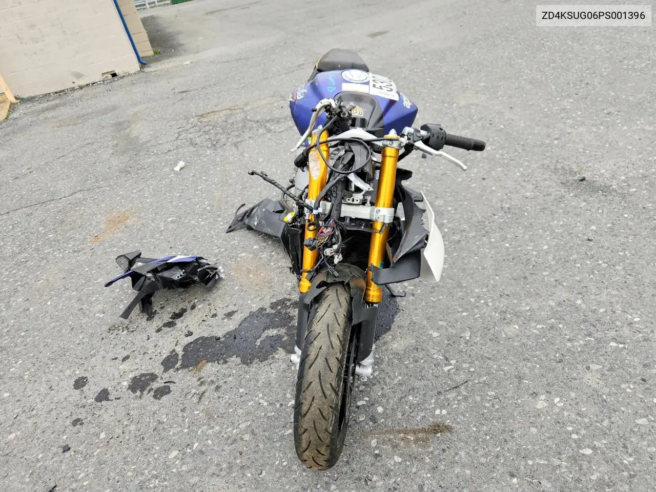 2023 Aprilia Rs 660 VIN: ZD4KSUG06PS001396 Lot: 53021666