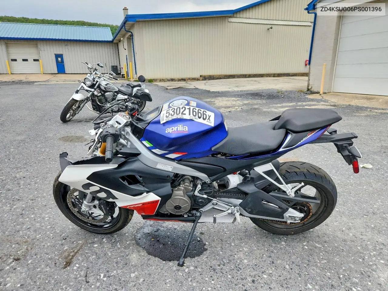 2023 Aprilia Rs 660 VIN: ZD4KSUG06PS001396 Lot: 53021666