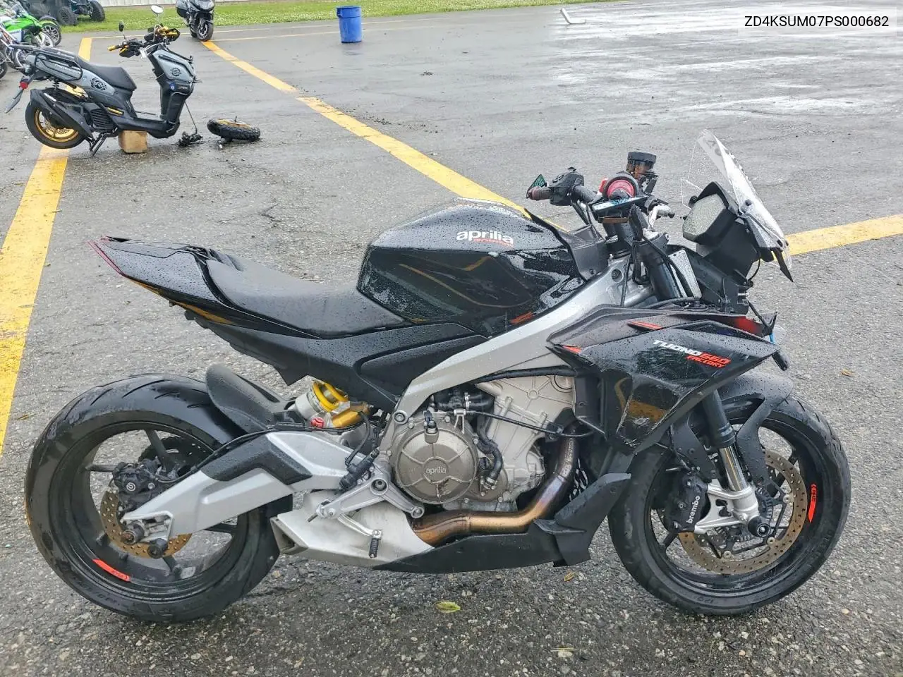 2023 Aprilia Tuono 660 Factory VIN: ZD4KSUM07PS000682 Lot: 54402546