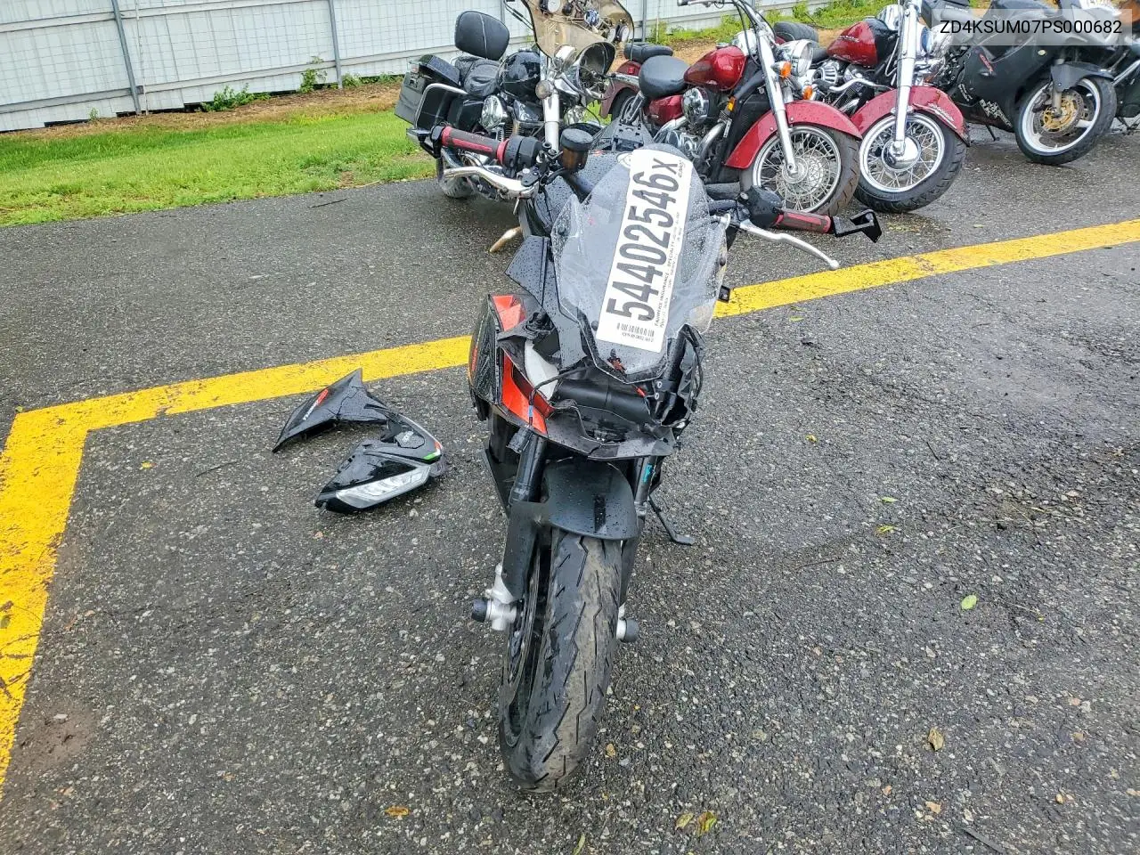 2023 Aprilia Tuono 660 Factory VIN: ZD4KSUM07PS000682 Lot: 54402546