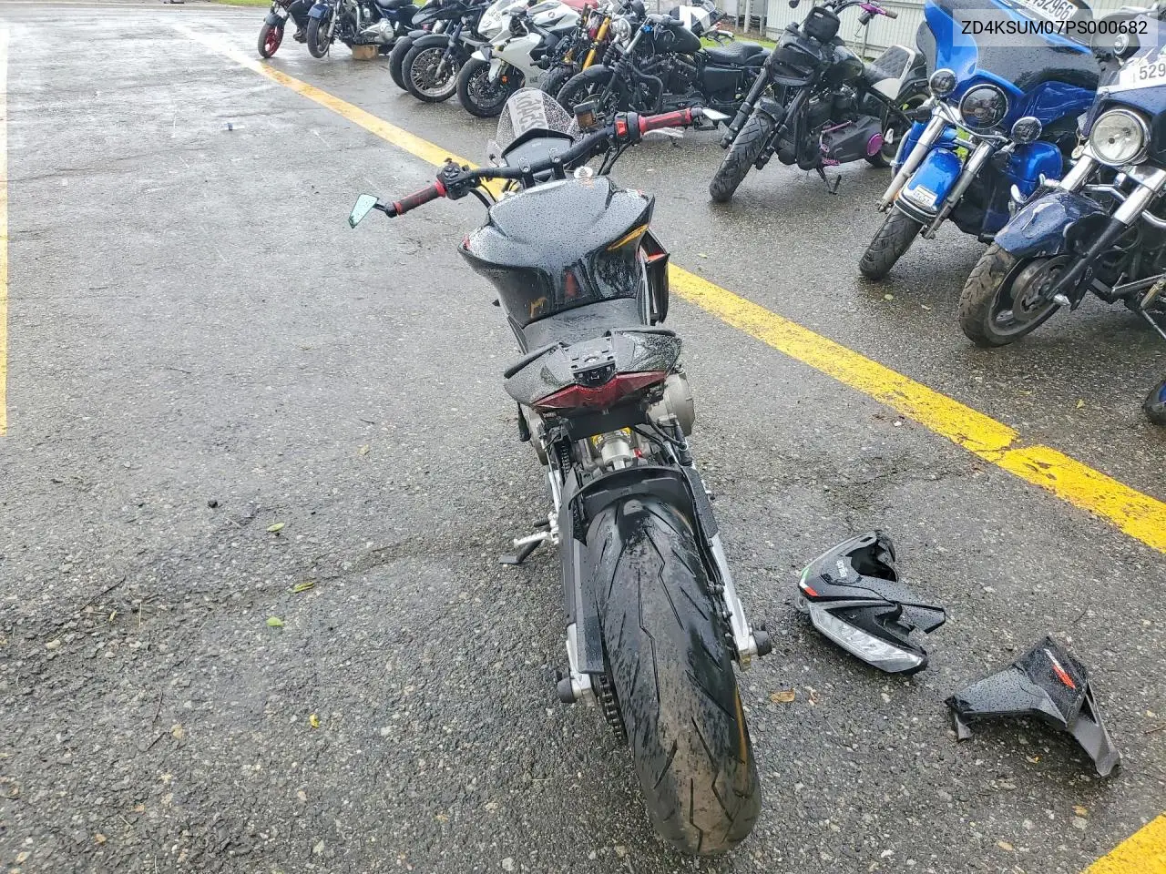 2023 Aprilia Tuono 660 Factory VIN: ZD4KSUM07PS000682 Lot: 54402546