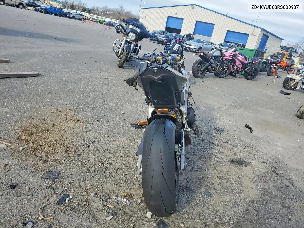 2024 Aprilia Rsv4 1100 Factory VIN: ZD4KYUB08RS000937 Lot: 51468046