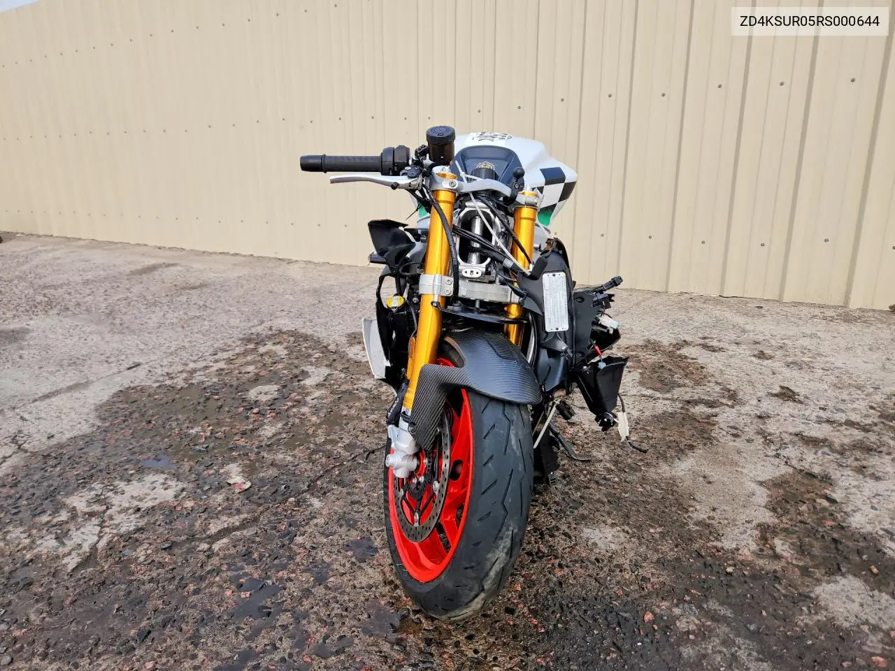 2024 Aprilia Rs 660 Extrema VIN: ZD4KSUR05RS000644 Lot: 58333256