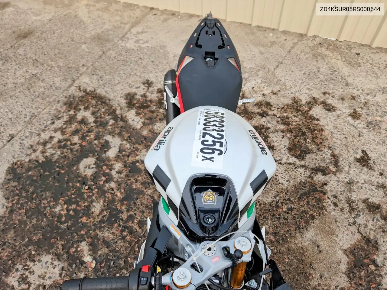 2024 Aprilia Rs 660 Extrema VIN: ZD4KSUR05RS000644 Lot: 58333256