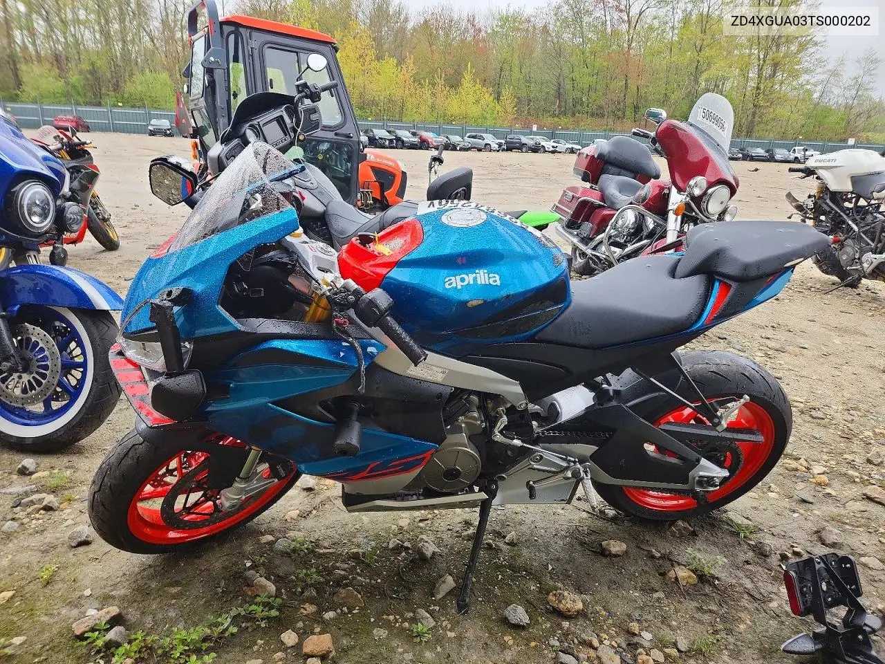 2026 Aprilia Rs 660 VIN: ZD4XGUA03TS000202 Lot: 52684256