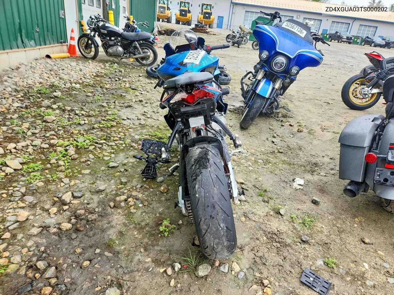 2026 Aprilia Rs 660 VIN: ZD4XGUA03TS000202 Lot: 52684256