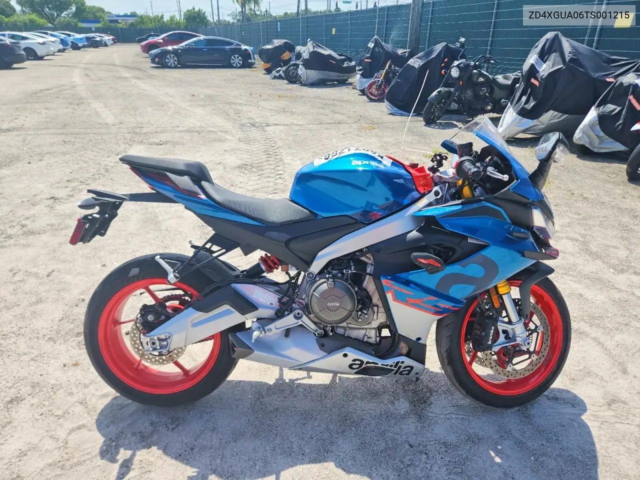 2026 Aprilia Rs 660 VIN: ZD4XGUA06TS001215 Lot: 58071756
