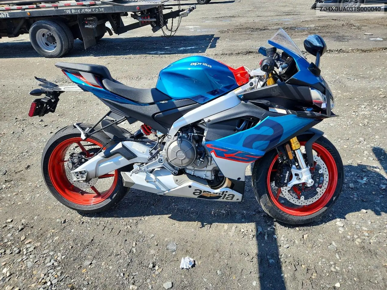 2026 Aprilia Rs 660 VIN: ZD4XGUA03TS000040 Lot: 58750076