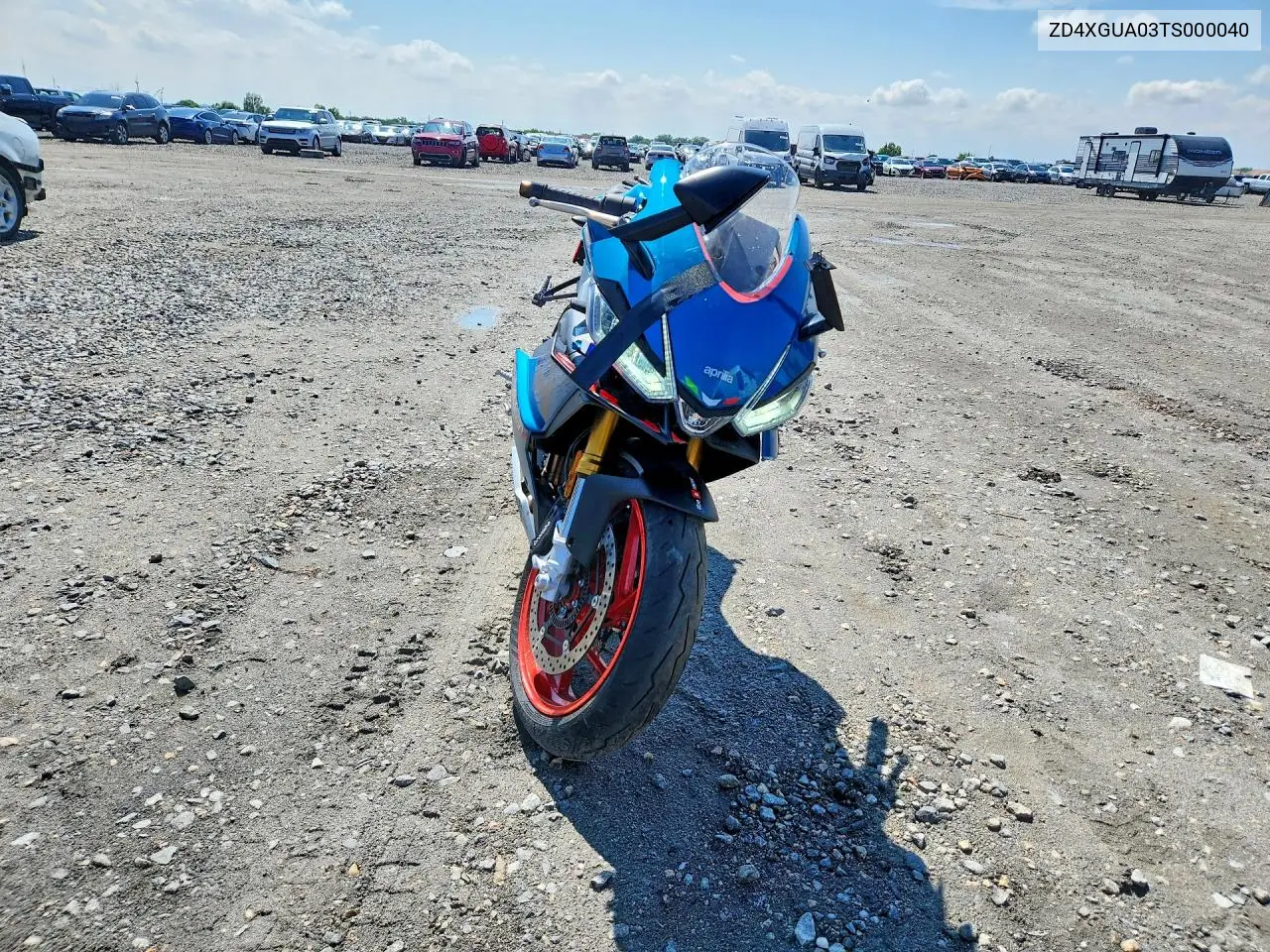2026 Aprilia Rs 660 VIN: ZD4XGUA03TS000040 Lot: 58750076