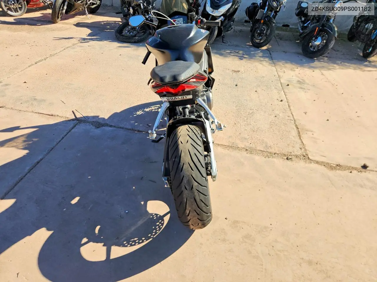 2023 Aprilia Rs 660 VIN: ZD4KSUG09PS001182 Lot: 45768636