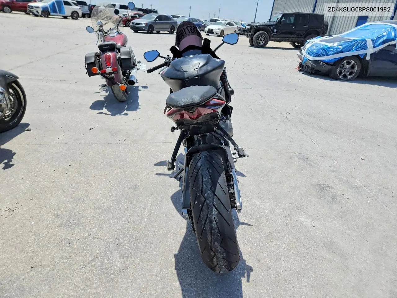 2023 Aprilia Rs 660 VIN: ZD4KSUG08PS001982 Lot: 59371956