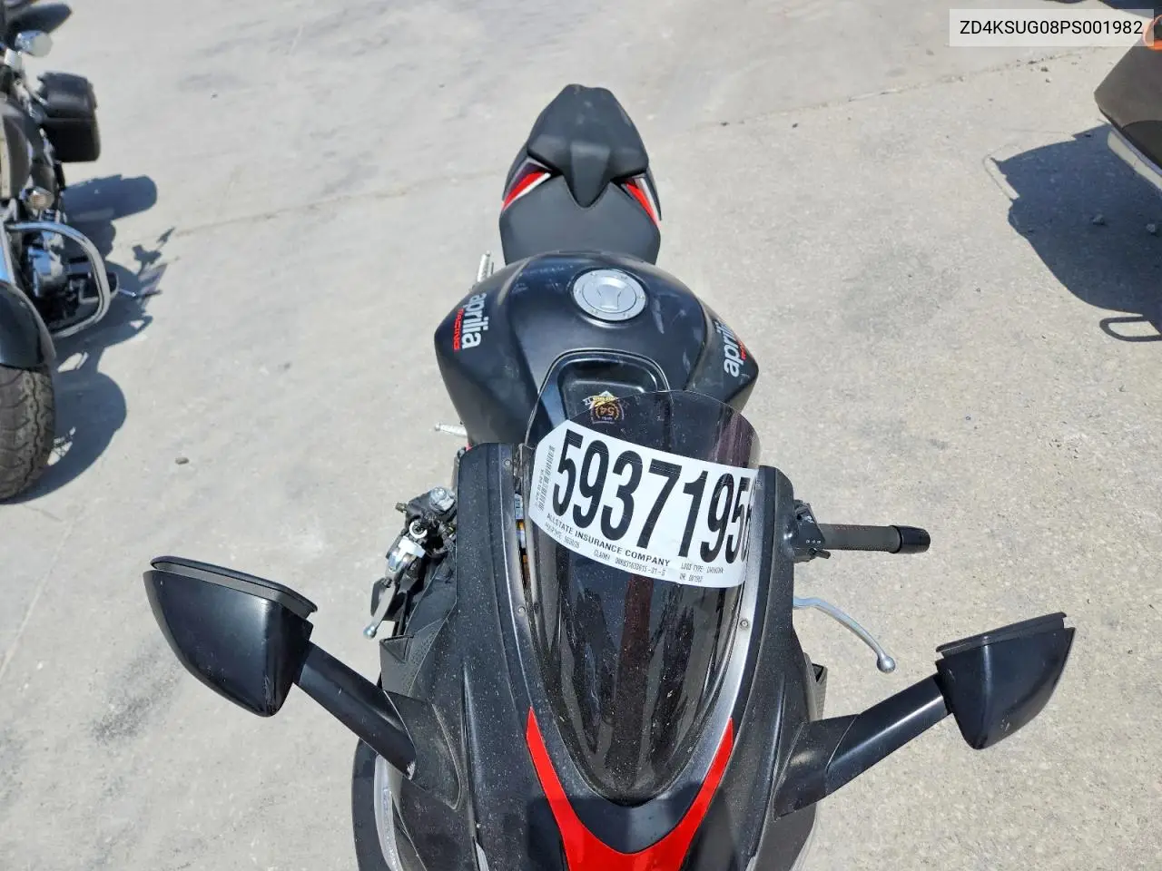 2023 Aprilia Rs 660 VIN: ZD4KSUG08PS001982 Lot: 59371956