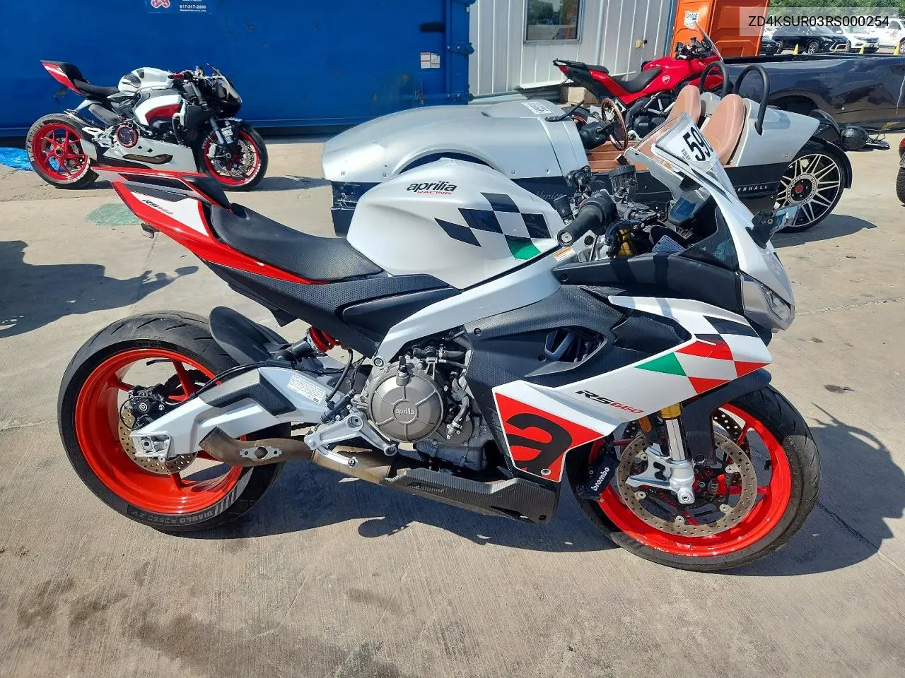 ZD4KSUR03RS000254 2024 Aprilia Rs 660 Extrema
