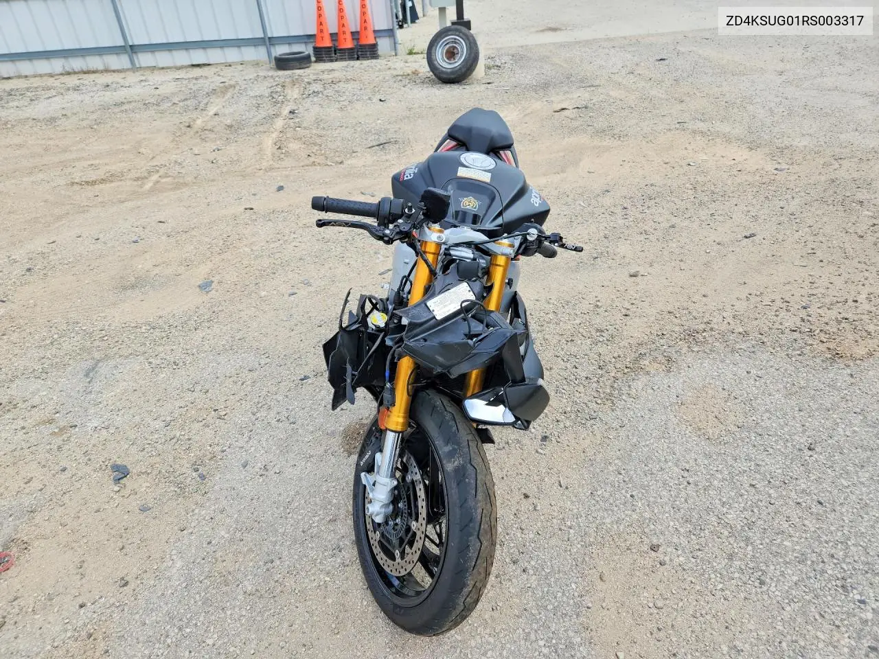 2024 Aprilia Rs 660 VIN: ZD4KSUG01RS003317 Lot: 59780066