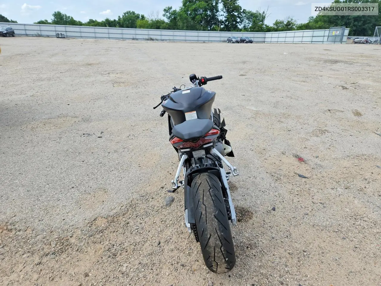 2024 Aprilia Rs 660 VIN: ZD4KSUG01RS003317 Lot: 59780066