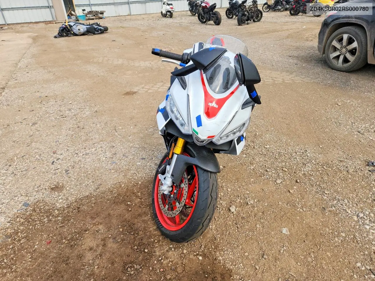 2024 Aprilia Rs 660 Extrema VIN: ZD4KSUR02RS000780 Lot: 60738186