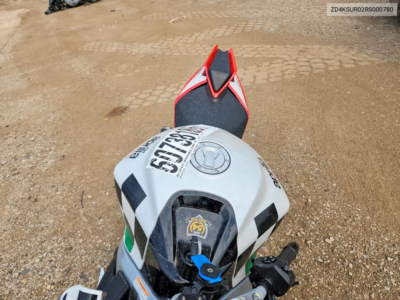 2024 Aprilia Rs 660 Extrema VIN: ZD4KSUR02RS000780 Lot: 60738186