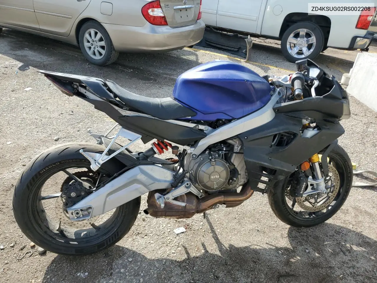 2024 Aprilia Rs 660 VIN: ZD4KSUG02RS002208 Lot: 72047045