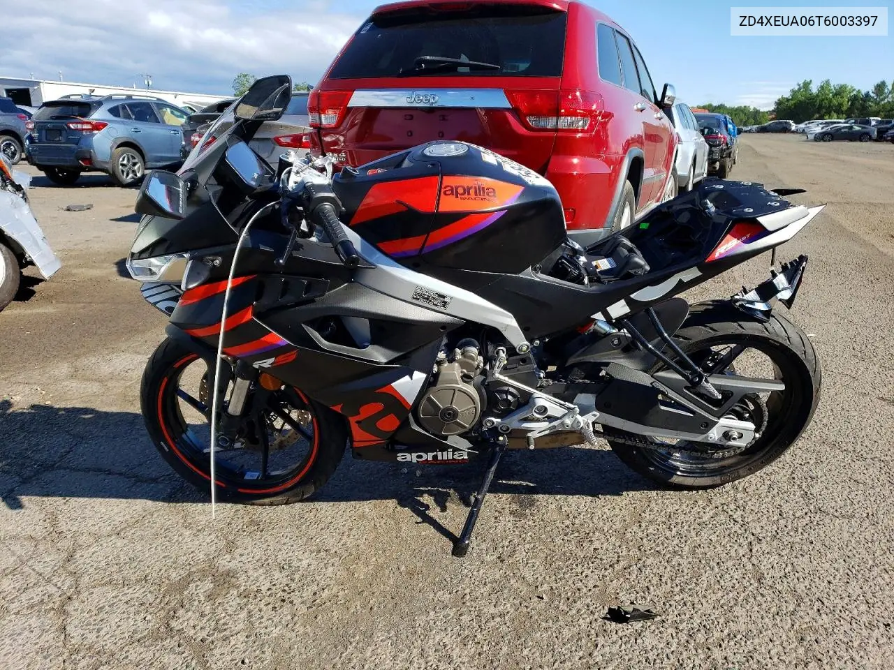 2026 Aprilia Rs 457 VIN: ZD4XEUA06T6003397 Lot: 58225686