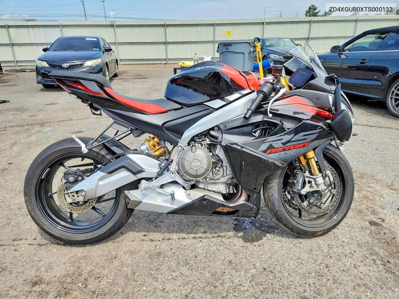 2026 Aprilia Rs 660 Factory VIN: ZD4XGUB0XTS000132 Lot: 60658376