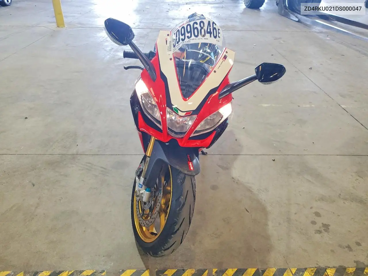 2013 Aprilia Rsv4 R-Factory VIN: ZD4RKU021DS000047 Lot: 50996846