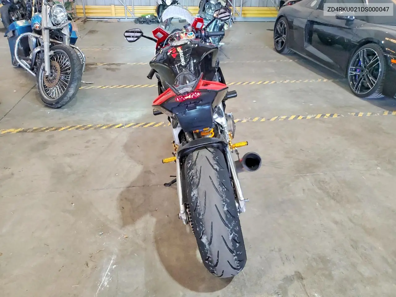 2013 Aprilia Rsv4 R-Factory VIN: ZD4RKU021DS000047 Lot: 50996846