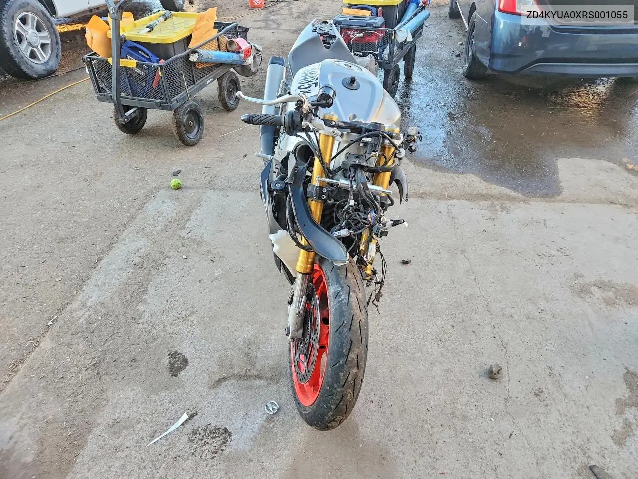 2024 Aprilia Rsv4 1100 VIN: ZD4KYUA0XRS001055 Lot: 77334485
