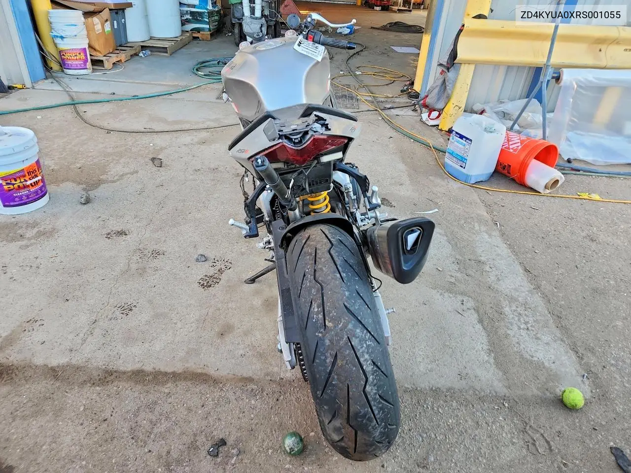2024 Aprilia Rsv4 1100 VIN: ZD4KYUA0XRS001055 Lot: 77334485