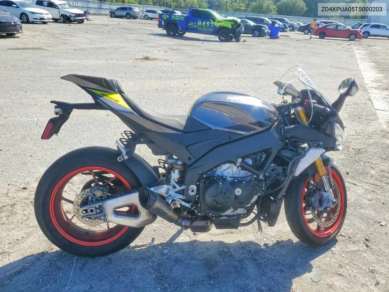 2026 Aprilia Rsv4 1100 VIN: ZD4XPUA05TS000203 Lot: 59625376