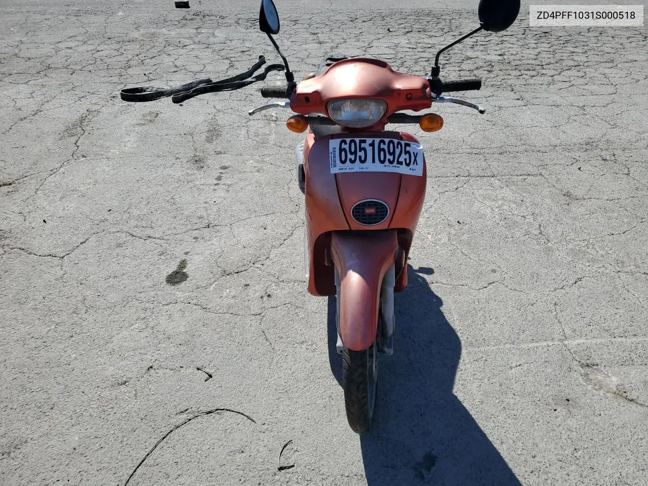 2001 Aprilia Scarabeo 50 VIN: ZD4PFF1031S000518 Lot: 69516925