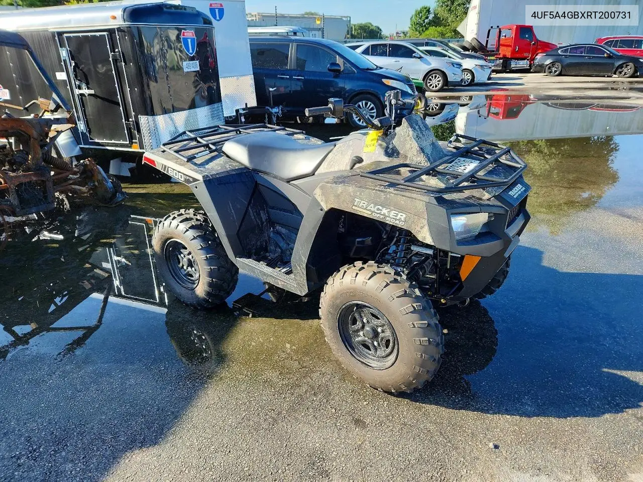 2024 Polaris Sporstman Atv VIN: 4UF5A4GBXRT200731 Lot: 59294316