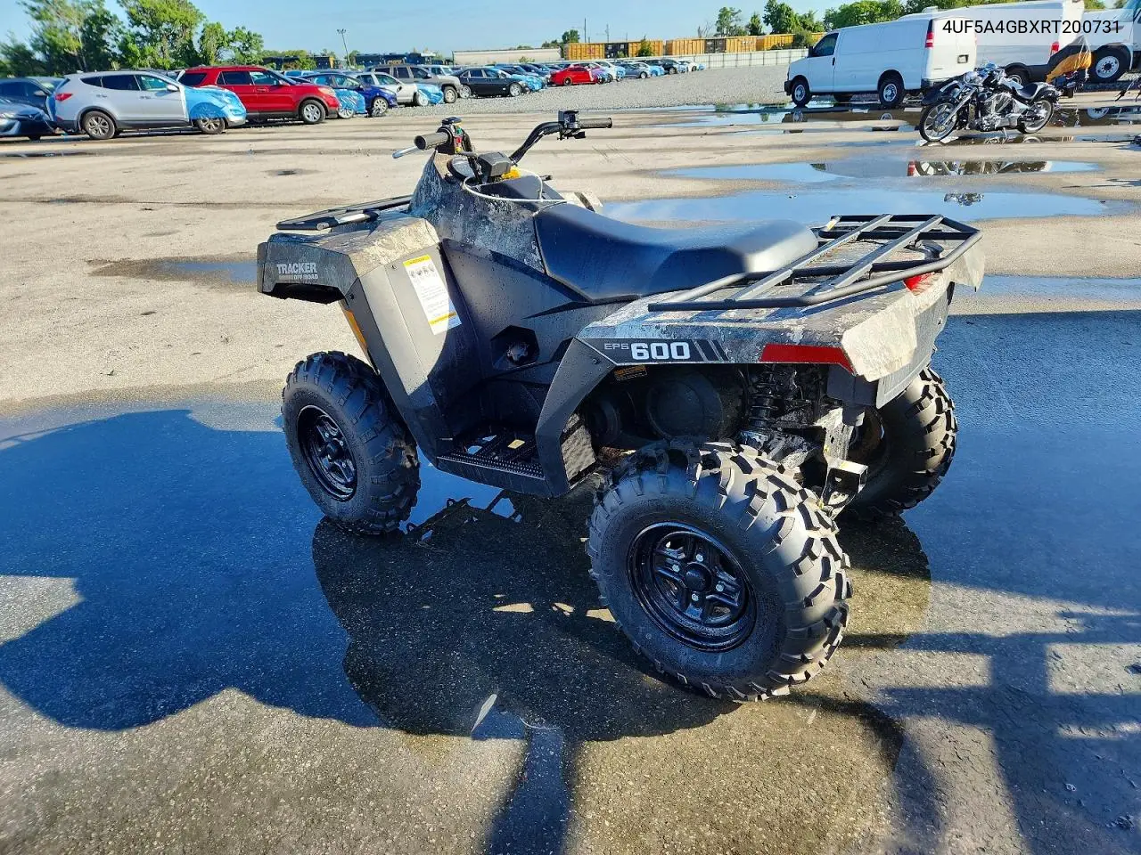 2024 Polaris Sporstman Atv VIN: 4UF5A4GBXRT200731 Lot: 59294316