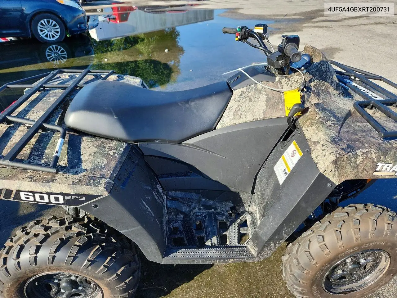 2024 Polaris Sporstman Atv VIN: 4UF5A4GBXRT200731 Lot: 59294316