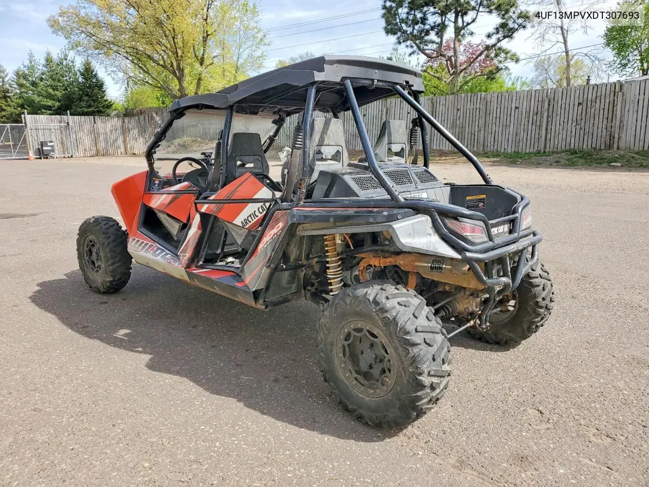 2013 Arctic Cat Artic Cat - Atv VIN: 4UF13MPVXDT307693 Lot: 53367386