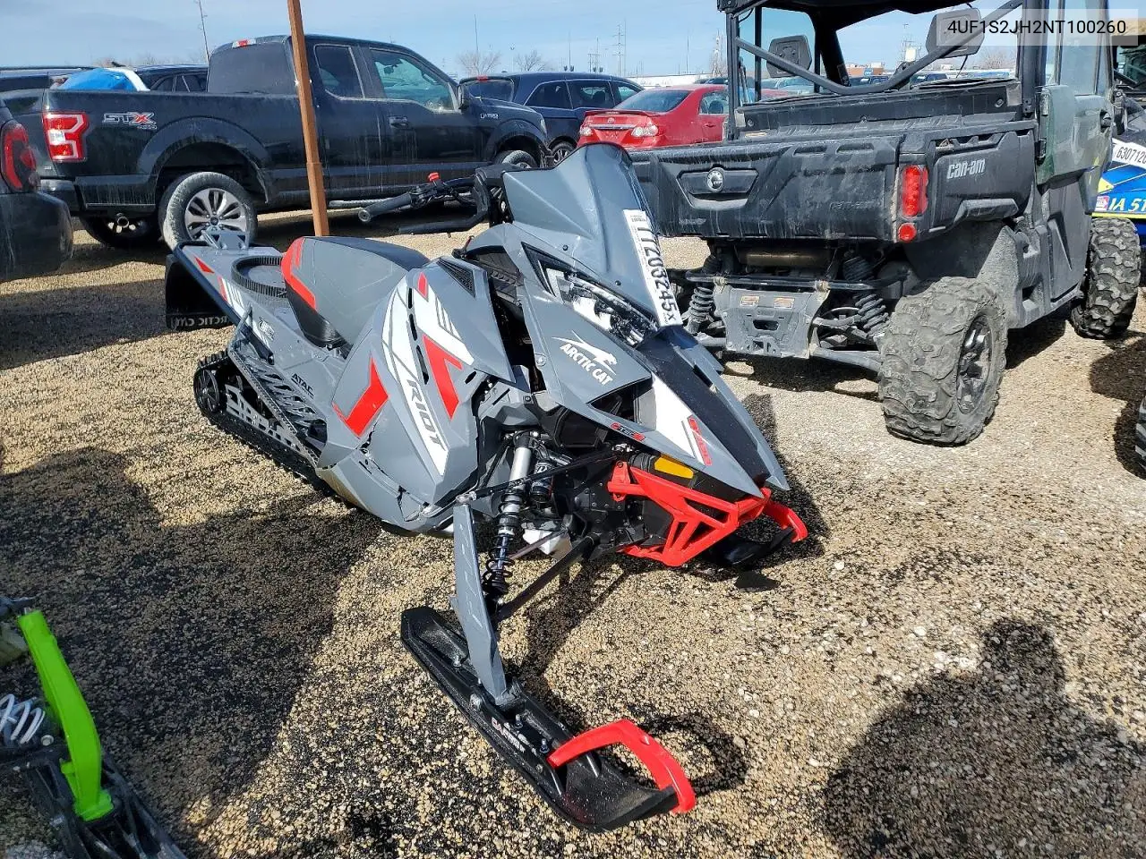 2022 Arctic Cat Wildcat VIN: 4UF1S2JH2NT100260 Lot: 77203245