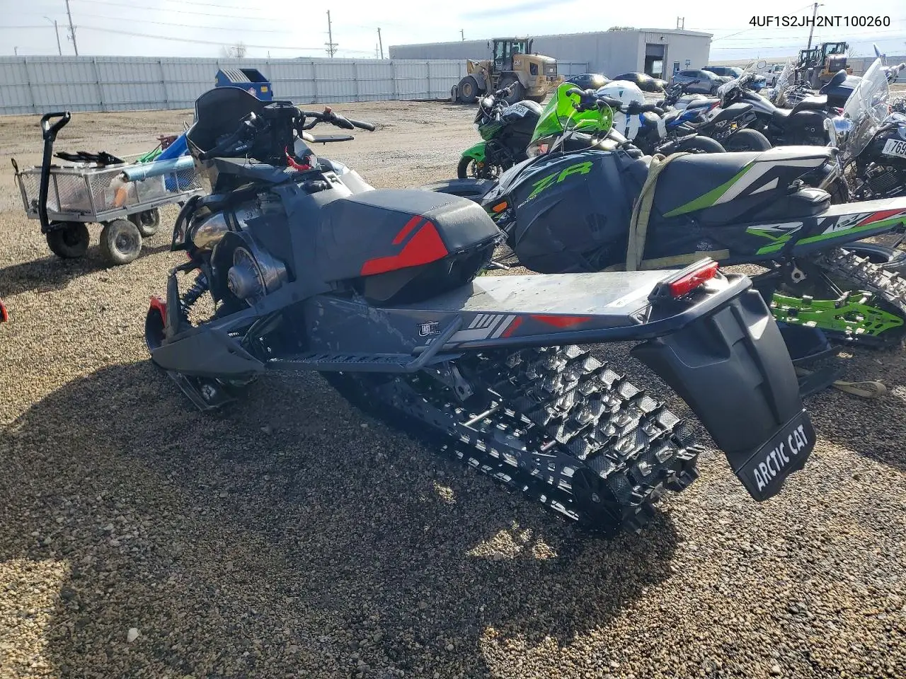 2022 Arctic Cat Wildcat VIN: 4UF1S2JH2NT100260 Lot: 77203245