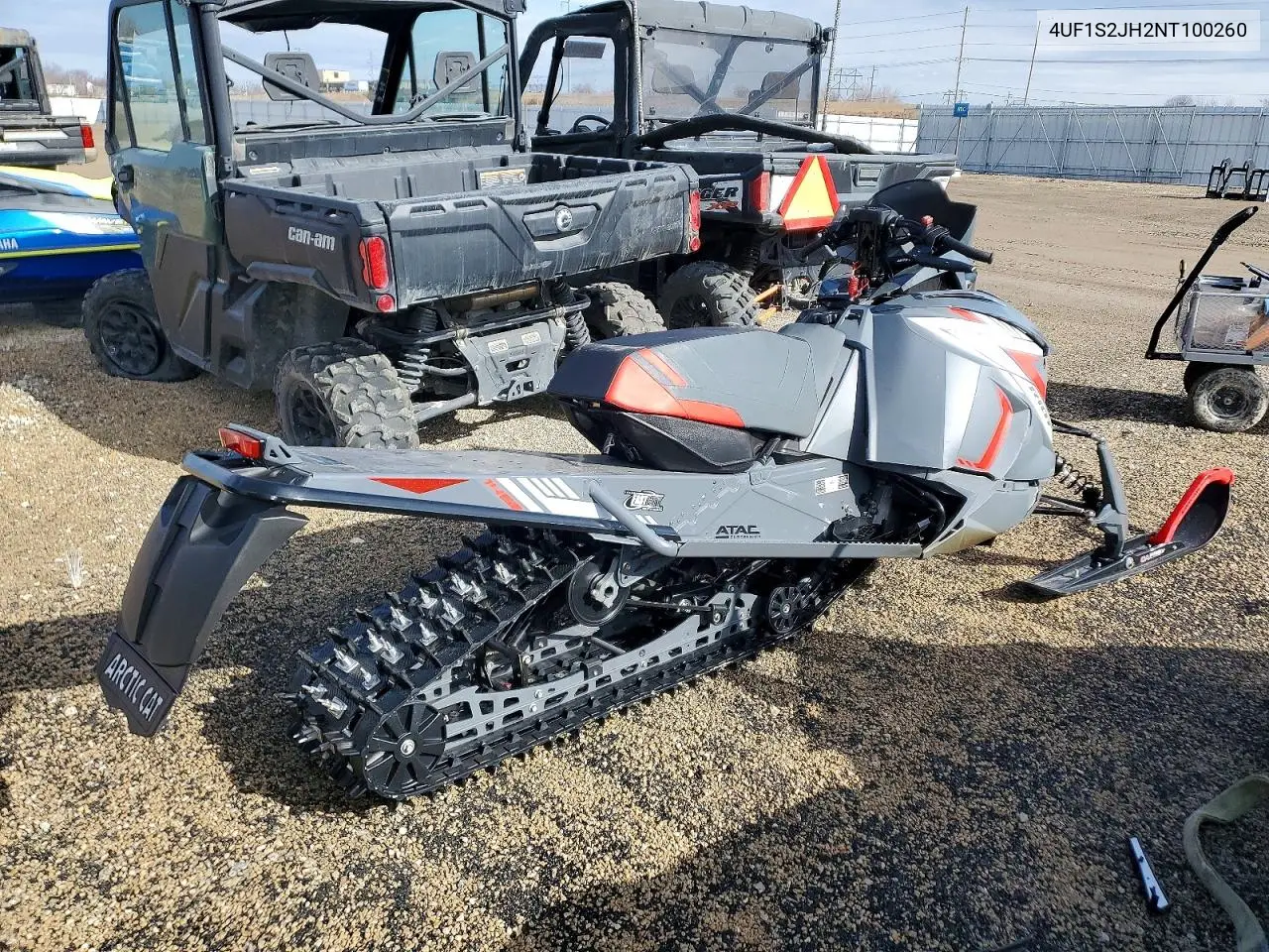 2022 Arctic Cat Wildcat VIN: 4UF1S2JH2NT100260 Lot: 77203245