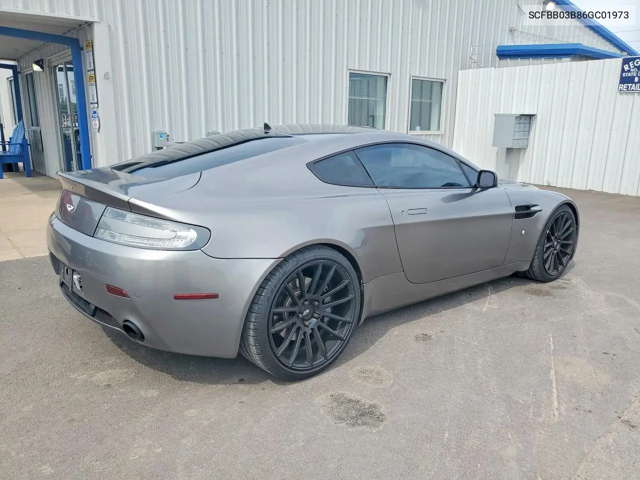 2006 Aston Martin V8 Vantage VIN: SCFBB03B86GC01973 Lot: 56300566